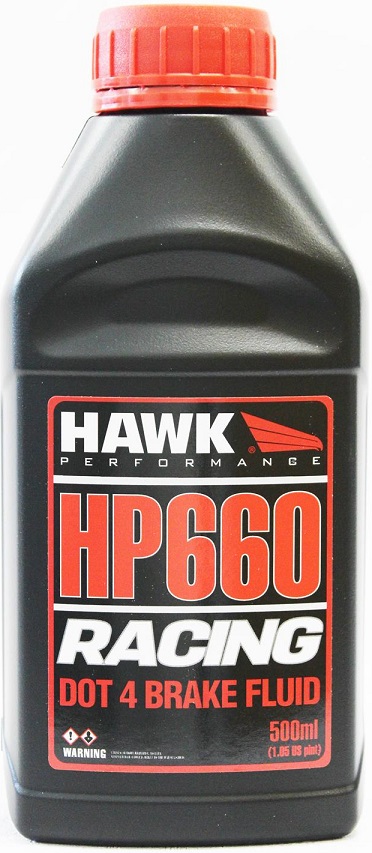Hawk Performance HP660 Dot-4 Racing Brake Fluid